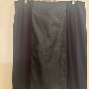 Elegant Black straight Women's Skirt